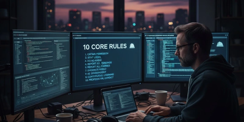 What Are the 10 Core Rules Ethical Hackers Follow?